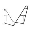 Double-Barrel Hammock Stand Only, Heavy Duty Iron Hammock Frame for All Hammocks, Easy Assembly Hammock Hanging Stand for Garden