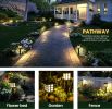 GIGALUMI Solar Outdoor Lights12 Pack LED Solar Lights Outdoor Waterproof Solar