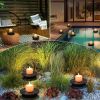Small Solar Floating Pool Lights 5-Pack, 2 Inch Solar-Powered Floating Candle