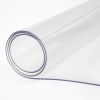 Plastic Table Cover, 44"x90"x0.06", Transparent PVC Table Protector, Rectangle Clear Desk Mat