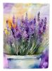 Lavender in Watercolor Garden Flag Mailbox Flag Decorative Yard Flag Banner Outside Patio Artwork Yard Flower Beds, Garden Size, Multicolor