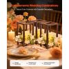 20 Set/60 Pcs Wooden Wedding Lantern Centerpiece
