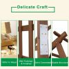 [Same Code: 43529880]Beautiful And Practical Garden Arch Dark Brown