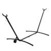 9ft Steel Hammock Stand with Built-in Wheel, Portable Hammock Stand for Outside, Heavy-Duty Hammock Stand Only for Yard or Indoor with Carrying Case