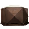 Gazebo Screen Tent, 12 x 12 ft, 6 Sided Pop-up Camping Canopy Shelter Tent with Mesh Windows, Portable Carry Bag, Ground Stakes