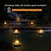 Small Solar Floating Pool Lights 5-Pack, 2 Inch Solar-Powered Floating Candle