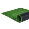 Artifical Grass, 4 x 6 ft Rug Green Turf, 1.38"Fake Door Mat Outdoor Patio Lawn Decoration, Easy to Clean with Drainage Holes