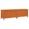 Garden Storage Box Brown Solid fir wood 78.1 in x 19.7 in x 22.2 in