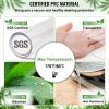 Plastic Table Cover, 42"x84"x0.06", Transparent PVC Table Protector, Rectangle Clear Desk Mat