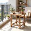 Outdoor Adirondack side table 18 inch Flat noodles surface for garden furniture