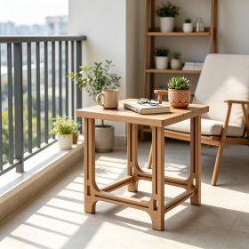 Outdoor Adirondack side table 18 inch Flat noodles surface for garden furniture