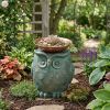 OWL GARDEN STOOL [Lots of scene pictures]