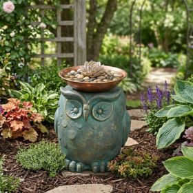 OWL GARDEN STOOL [Lots of scene pictures]