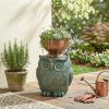 OWL GARDEN STOOL [Lots of scene pictures]