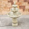 Large Outdoor Fountain, Patio Garden Water Feature