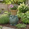OWL GARDEN STOOL [Lots of scene pictures]
