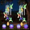 1Pc/2Pcs Options -- Solar Hummingbird Wind Chime with Aluminum Tubes 7 Color Changing Wind Chime for Outside IPX4 Waterproof Outdoor Garden Yard Decor