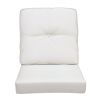 Outdoor Deep Seat Cushion Set, Waterproof & Fade Resistant Patio Chair Replacement Cushions for Outdoor Furniture, 1 Back & 1 Seat Cushion