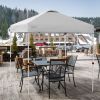 6.6 x 6.6 Feet Outdoor Pop-up Canopy Tent with Roller Bag