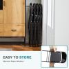 Folding Chair, Leather Padded Folding Chairs, Easy to Use and Store, Outdoor and Indoor, for Home, Office, Party, Comfy