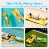 Inflatable Pool Floats Raft,Floating Lounge for Adults,64x32 inch Swimming Mat Pool Mattress with Headrest