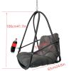 Hanging Egg Chair - Indoor/Outdoor Woven Rattan Swing Chair - 350lb Capacity