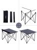 Ultralight Camping Table, Compact Aluminum Folding Beach Table with Carry Bag for Outdoor, Picnic BBQs, and Cooking